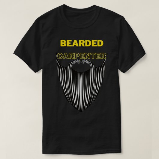 BEARDED CARPENTER 20 T-SHIRT (Design voorkant)