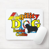 Bearded Collie Agility Gifts Muismat (Met muis)