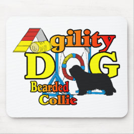 Bearded Collie Agility Gifts Muismat
