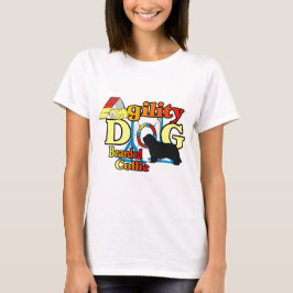Bearded Collie Agility Gifts T-shirt