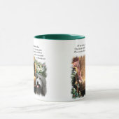 Bearded Collie Art Gifts Mok (Midden)