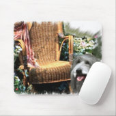 Bearded Collie Art Gifts Muismat (Met muis)