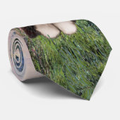 Bearded Collie beroemd gemaakt door The Seine Stropdas (Opgerold)