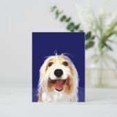 Bearded Collie Briefkaart (Staand voorkant)