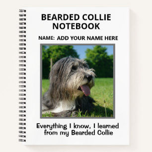 Bearded Collie Composition Notitieboek