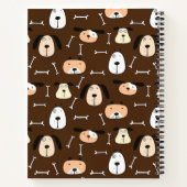 Bearded Collie Composition Notitieboek (Achterkant)