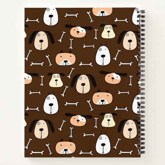 Bearded Collie Composition Notitieboek (Achterkant)