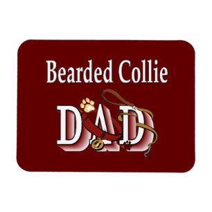 Bearded Collie Dad Magneet