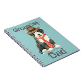 Bearded Collie Dad Notitieboek (Rechterzijde)