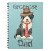 Bearded Collie Dad Notitieboek (Voorkant)