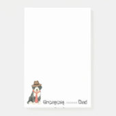 Bearded Collie Dad Post-it® Notes (Voorkant)