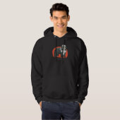 Bearded Collie Dog Hoodie (Voorkant volledig)