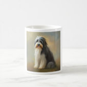 Bearded Collie Dog Koffiemok (Center)