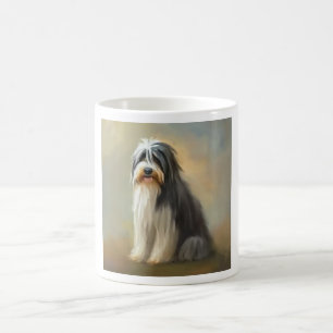 Bearded Collie Dog Koffiemok
