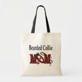 Bearded Collie Dog MOM Tote Bag (Voorkant)