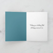 Bearded Collie Gelukkige Verjaardag Kaart (Binnen)