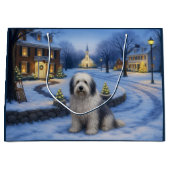 Bearded Collie Gift  Bag Groot Cadeauzakje (Voorkant)