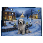 Bearded Collie Gift  Bag Groot Cadeauzakje (Achterkant)