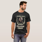 Bearded Collie Grandpa Like A Normal Grandpa Only  T-shirt (Voorkant volledig)