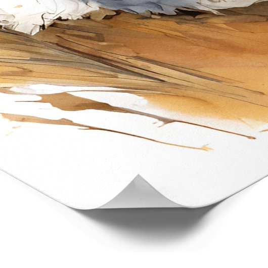 Bearded Collie - Hond Art Print (Hoek)