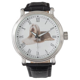 Bearded Collie Horloge