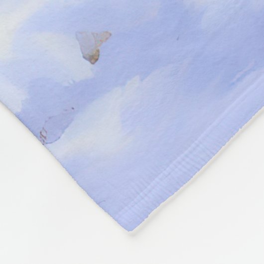 Bearded Collie Laat het sneeuwen Kerstmis Fleece Deken (Hoek)