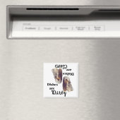 Bearded Collie Lovers Vaatwasser Magneet (Insitu (Vaatwasser))