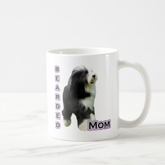 Bearded Collie Moeder 4 Koffiemok (Rechts)