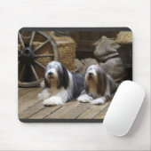 Bearded Collie Muismat (Met muis)