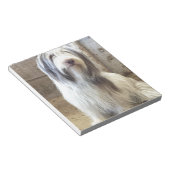 Bearded Collie Notitieblok (Schuin)