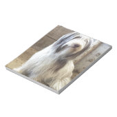 Bearded Collie Notitieblok (Linkerzijde)