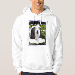 Bearded Collie Painting - Cute Original Dog Art Hoodie
