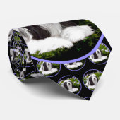 Bearded Collie Painting - Cute Original Dog Art Stropdas (Opgerold)