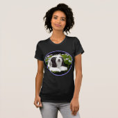 Bearded Collie Painting - Cute Original Dog Art T-shirt (Voorkant volledig)