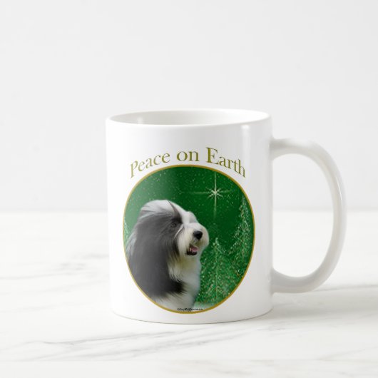 Bearded Collie Peace Koffiemok (Rechts)