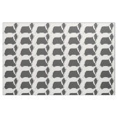 Bearded Collie silhouette.png Stof (Fat Quarter)