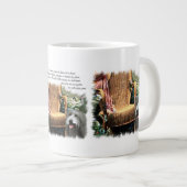Bearded Collie Summer Garden Grote Koffiekop (Voorkant rechts)