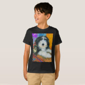 Bearded Collie T-shirt (Voorkant volledig)