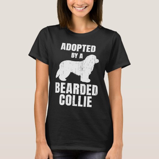 Bearded Collie T-shirt (Voorkant)