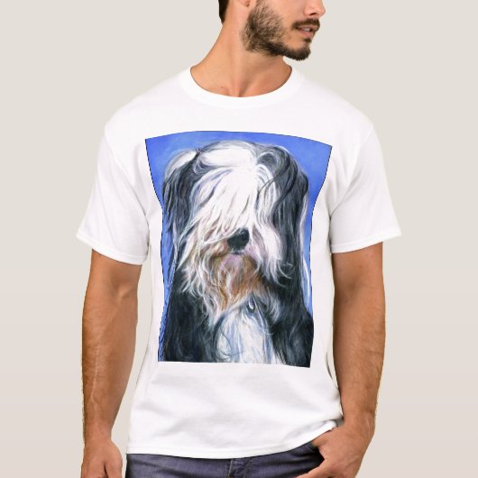 Bearded Collie T-shirt (Voorkant)