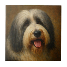 Bearded Collie Tegeltje