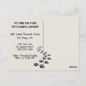 Bearded Collie Toothy Smile Briefkaart (Achterkant)