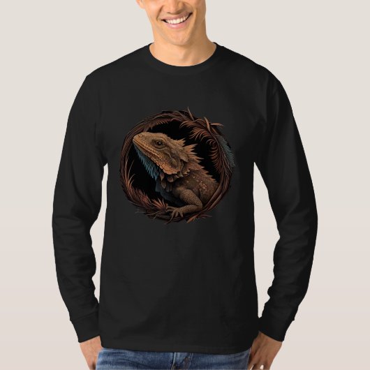 Bearded Dragon Animal  Wildlife Bearded Dragons  1 T-shirt (Voorkant)