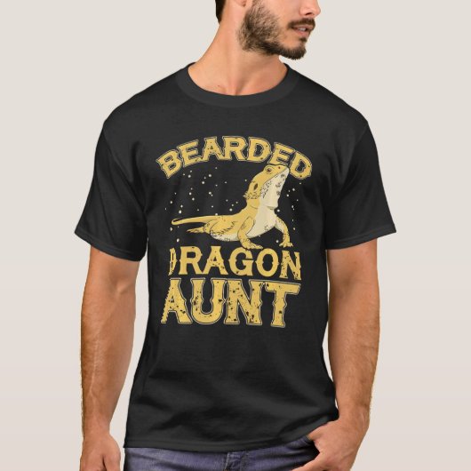 Bearded Dragon Bearded Dragon Aunt T-shirt (Voorkant)