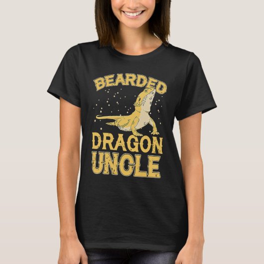 Bearded Dragon Bearded Dragon Uncle T-shirt (Voorkant)