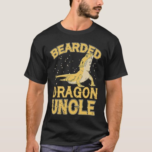 Bearded Dragon  Bearded Dragon Uncle T-shirt (Voorkant)