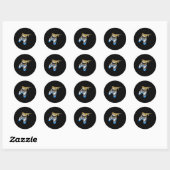 Bearded Dragon Bearded Dragons Hagedis Ronde Sticker (Vel)