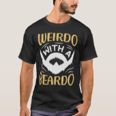 Bearded Dragon Beardie Weirdo With A Beardo T-shirt (Voorkant)