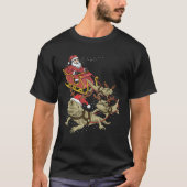 Bearded Dragon Christmas  T-shirt (Voorkant)