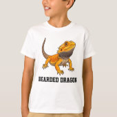 Bearded Dragon Customizable Personalizable T-shirt (Voorkant)